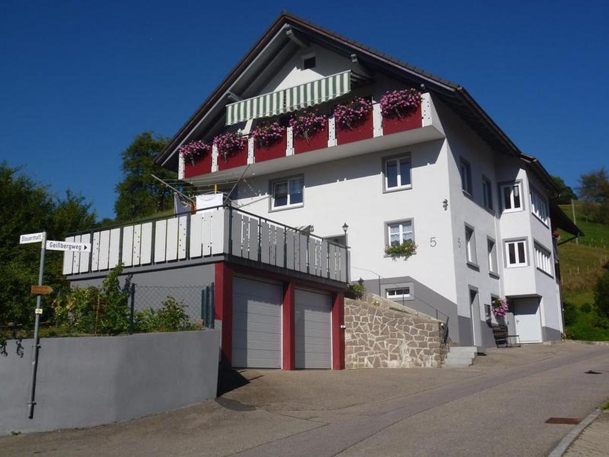 Ferienwohnung Am Geissberg Kleines Wiesental Exterior foto
