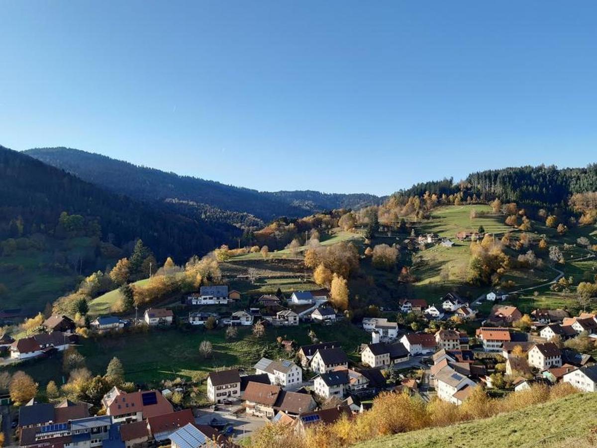 Ferienwohnung Am Geissberg Kleines Wiesental Exterior foto
